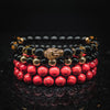 Buddha Set - Gold / Red